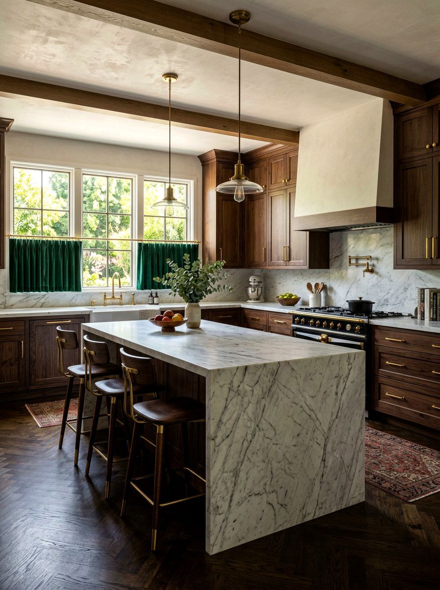 Velvet Cafe Curtain Kitchen - 30 cafe curtain kitchen ideas