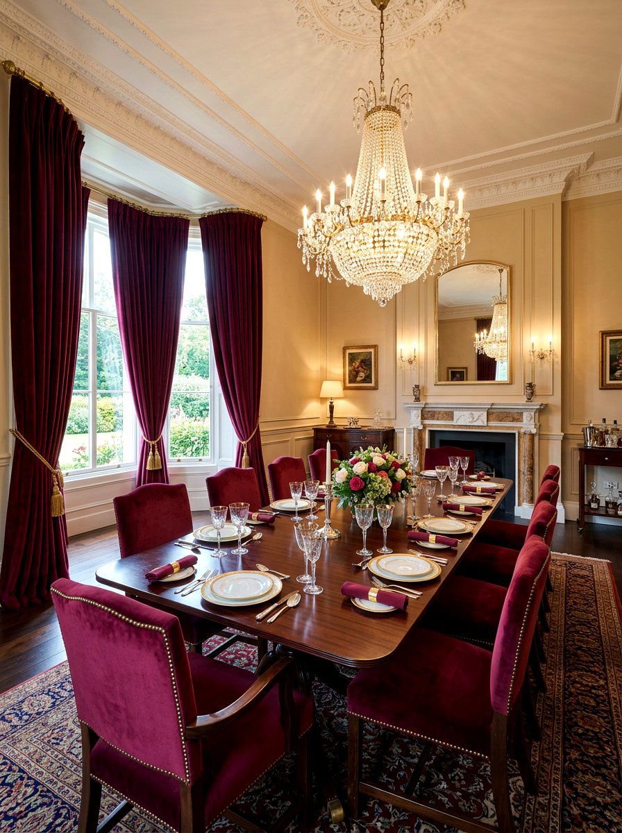 30 Dining Room Drapery Ideas That Make Your Windows Pop
