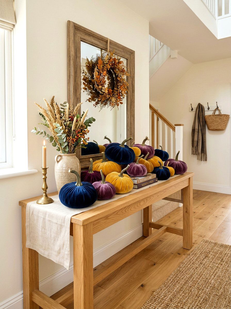 30 Thanksgiving Entry Table Ideas to Greet Guests in Style