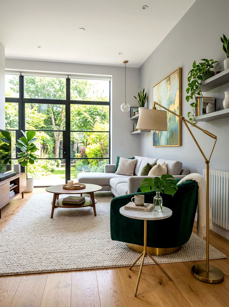 Velvet Swivel Chair - 30 accent chair ideas