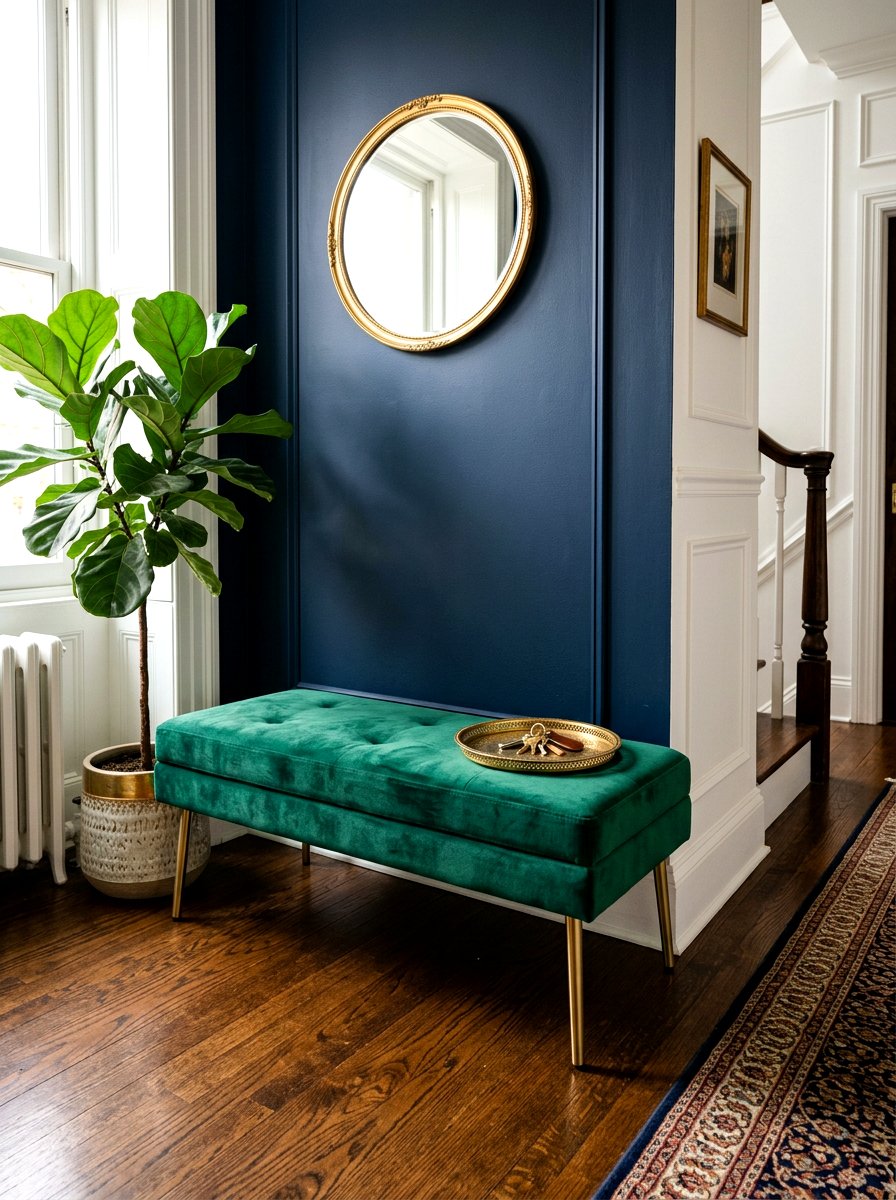 30 Apartment Entry Bench Ideas for Smart Storage and Welcome