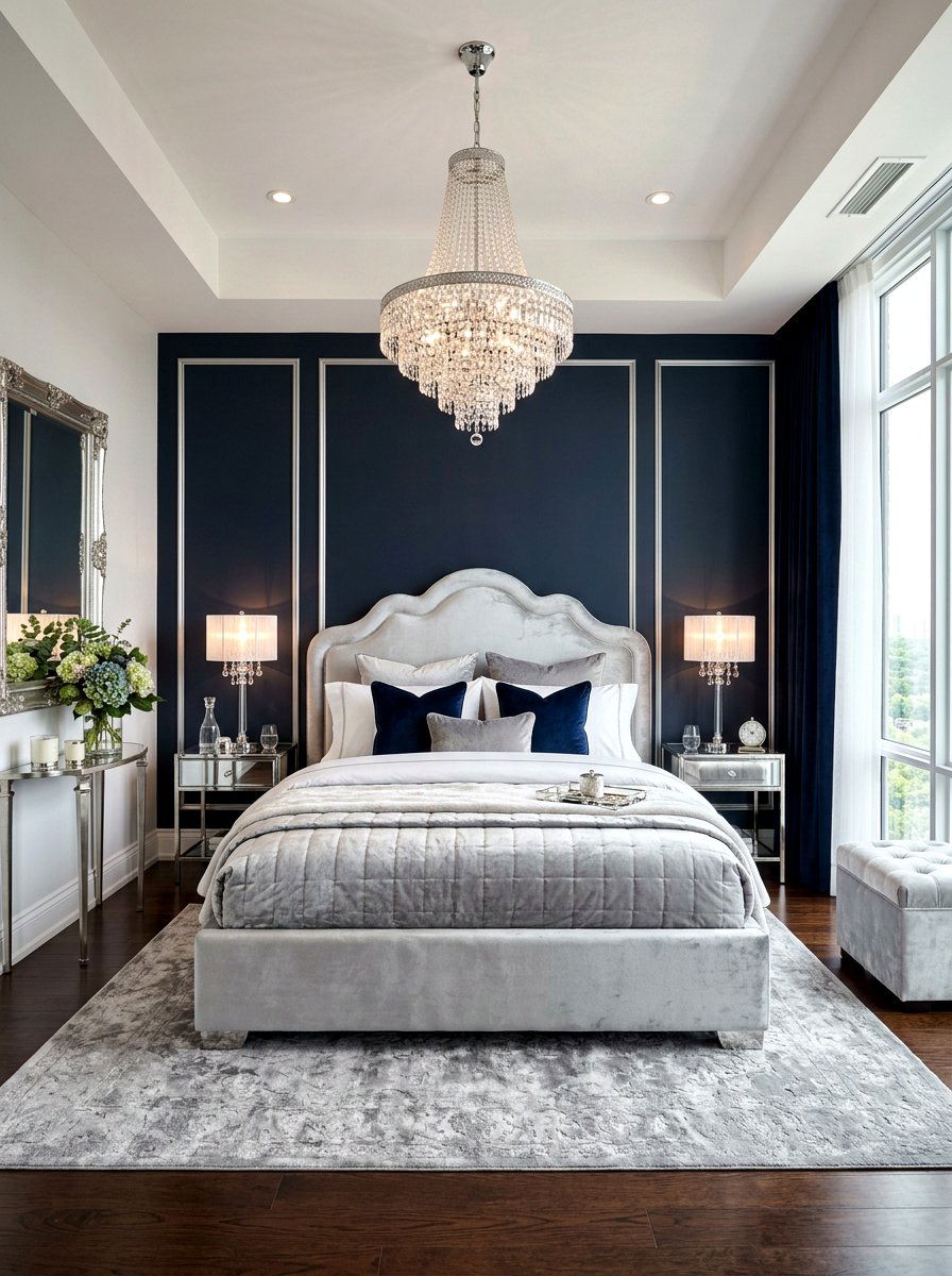 Velvet cloud bed interior - 30 cloud bed bedroom ideas
