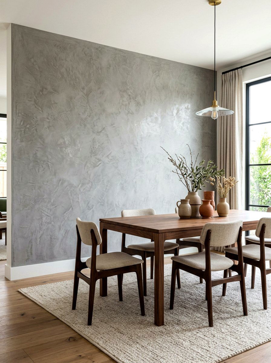 Venetian Plaster Accent Wall - 30 accent wall ideas