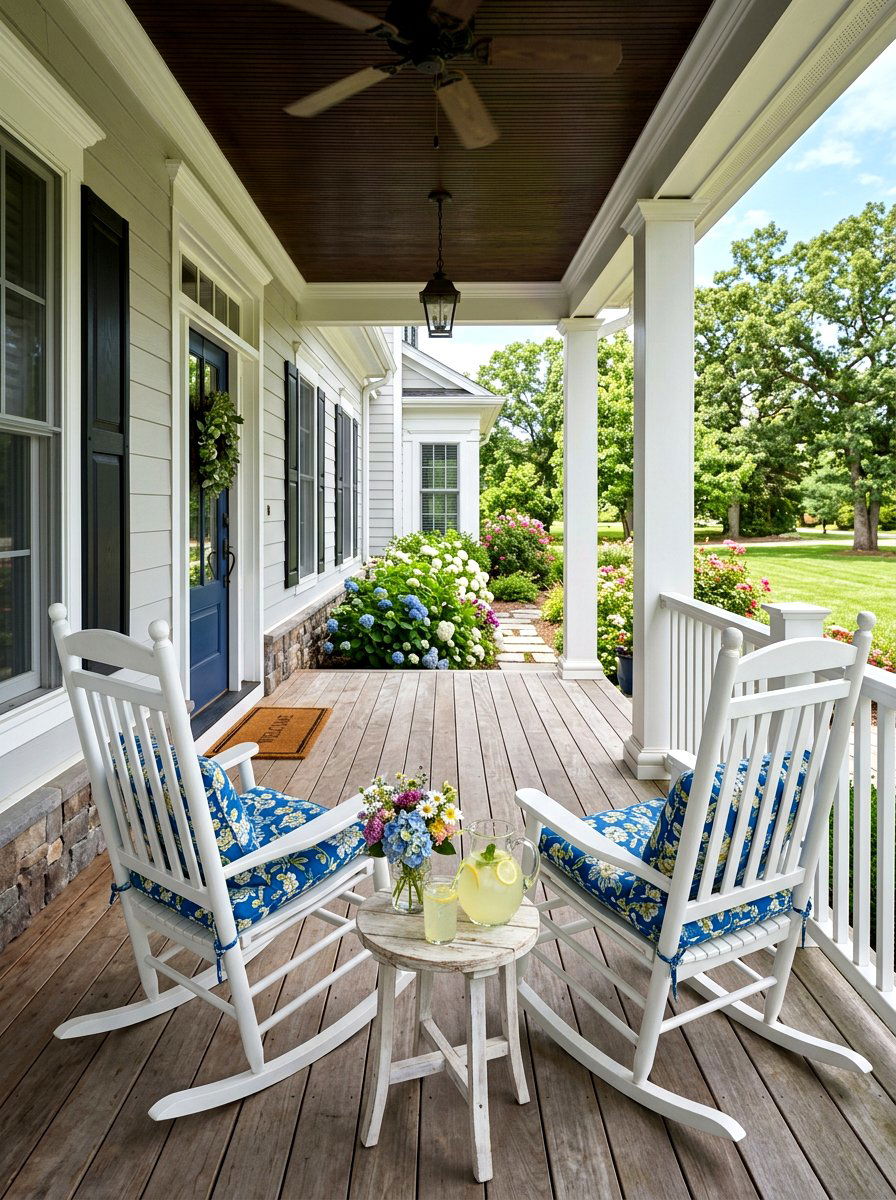 Veranda Rocking Chair - 30 garden seating ideas