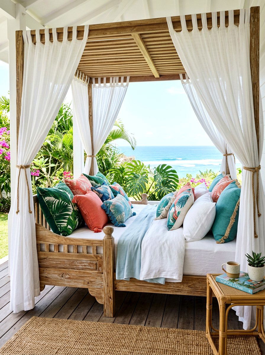 Veranda daybed - 30 veranda furniture ideas