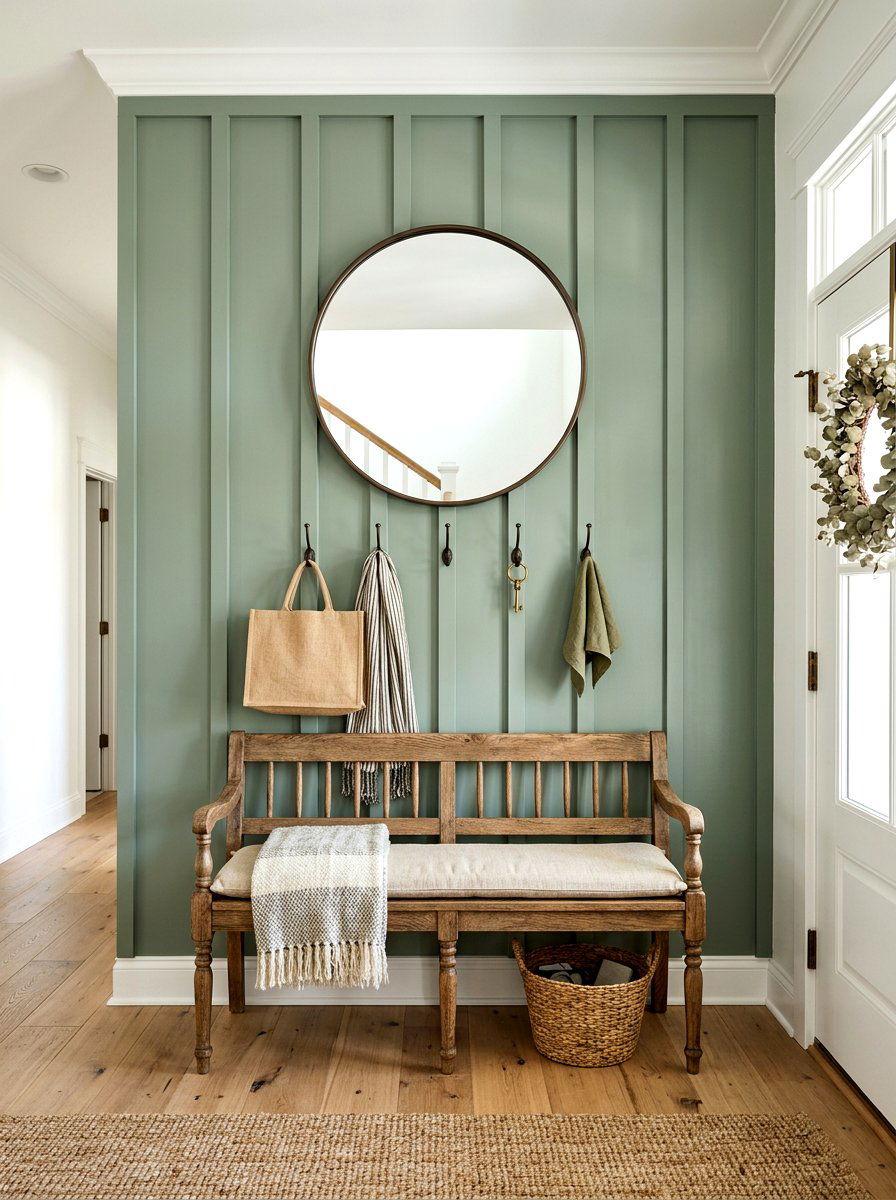 Vertical Board And Batten Wall - 30 accent wall ideas