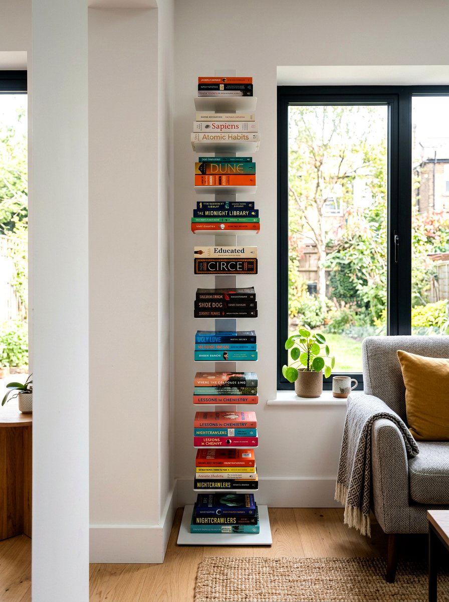 Vertical Book Display - 30 nursery book display ideas