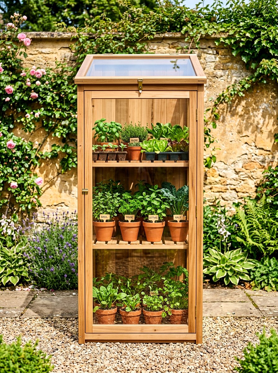 Vertical Cold Frame - 30 cold frame garden ideas
