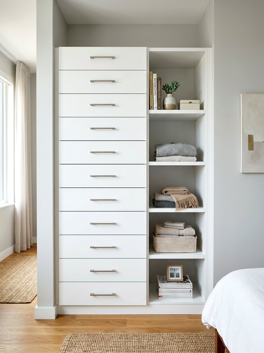 Vertical Drawer Closet - 30 kids closet ideas