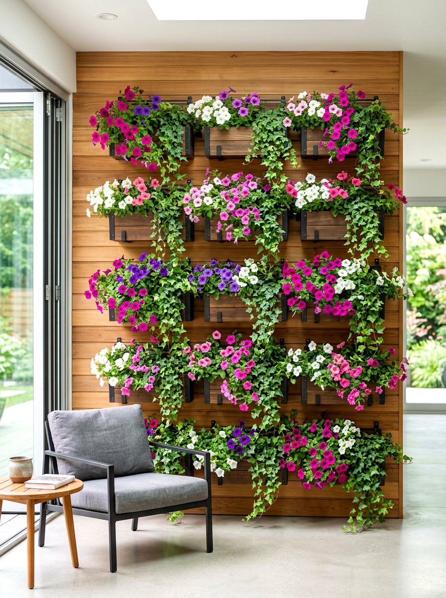Vertical Flower Bed - 30 flower bed ideas