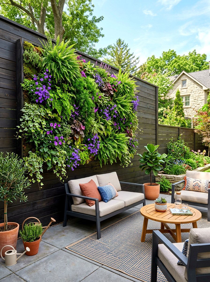 Vertical Garden - 30 healing garden ideas