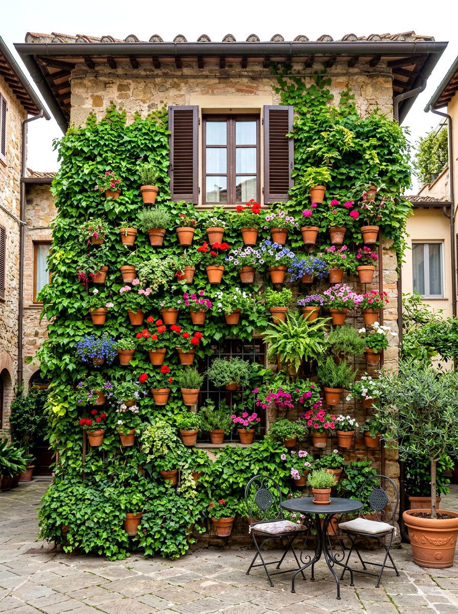 Vertical Garden - 30 French country garden ideas