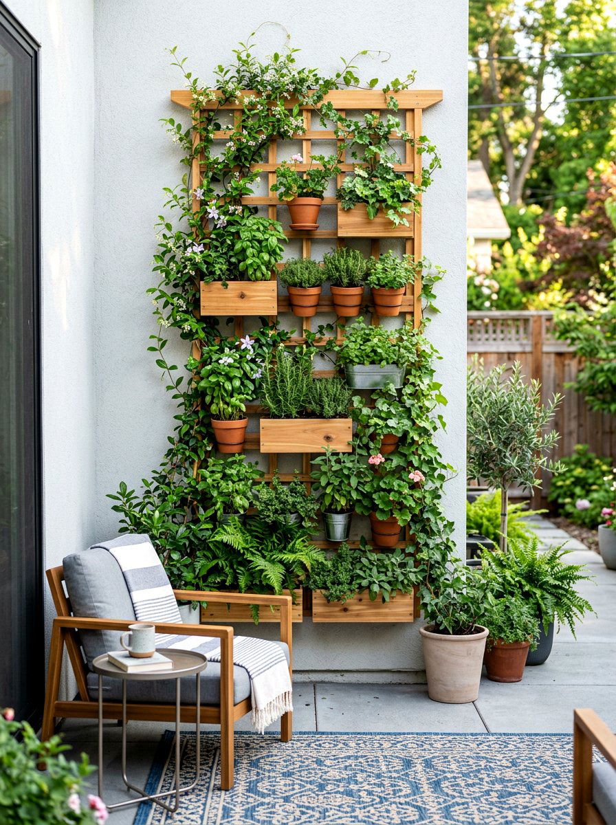 Vertical Garden For Small Spaces - 30 landscaping ideas
