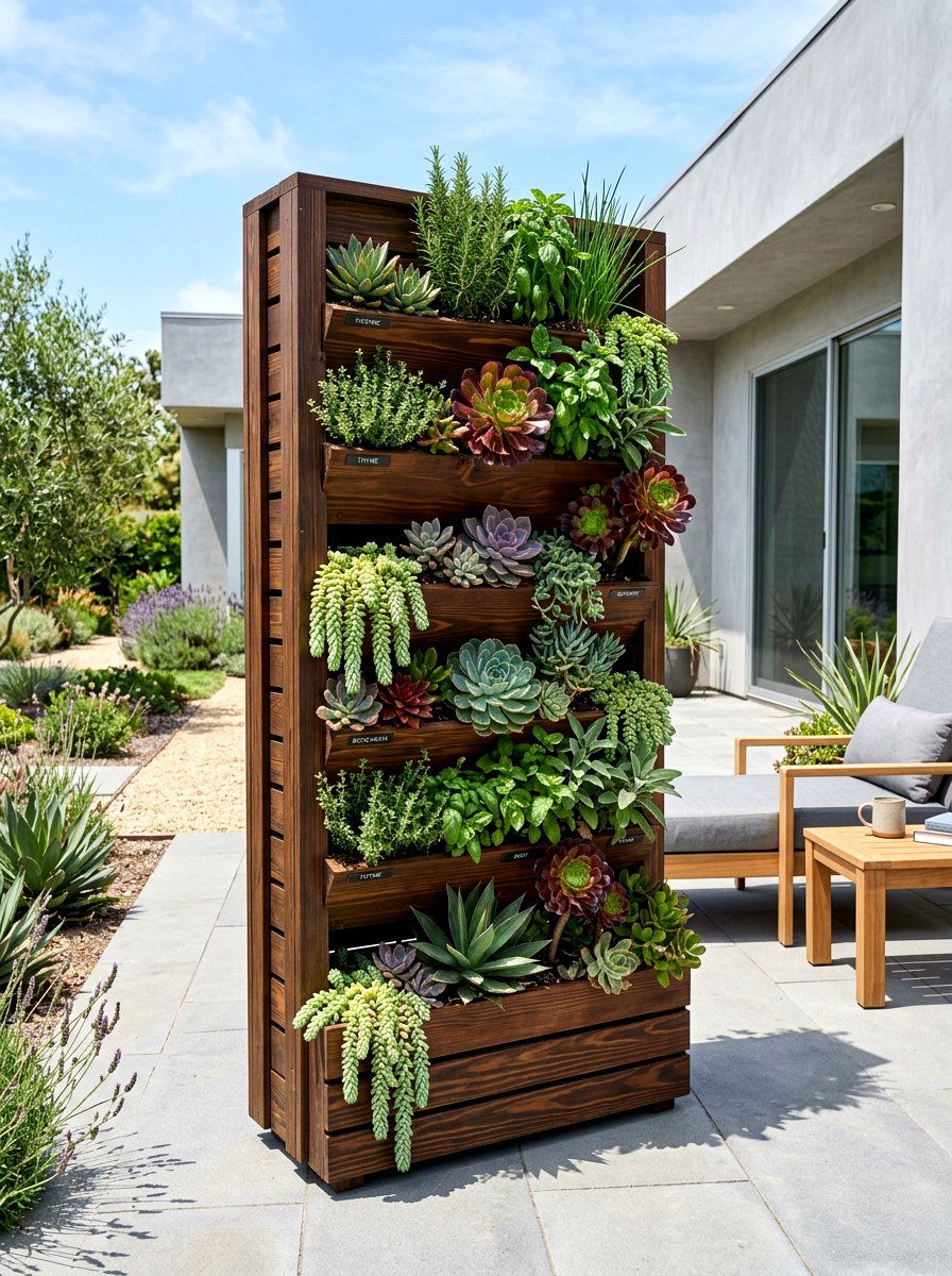 Vertical Garden For Utility Box - 30 utility box cover ideas