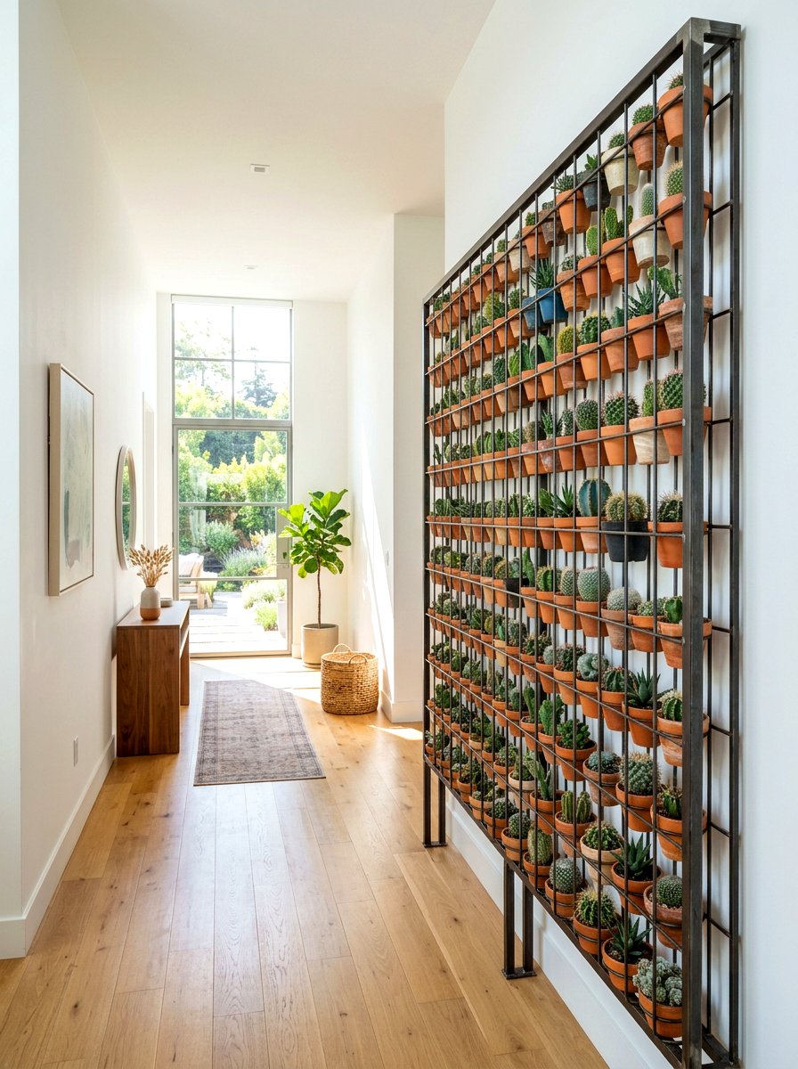 Vertical Garden Rack - 30 cactus shelf ideas