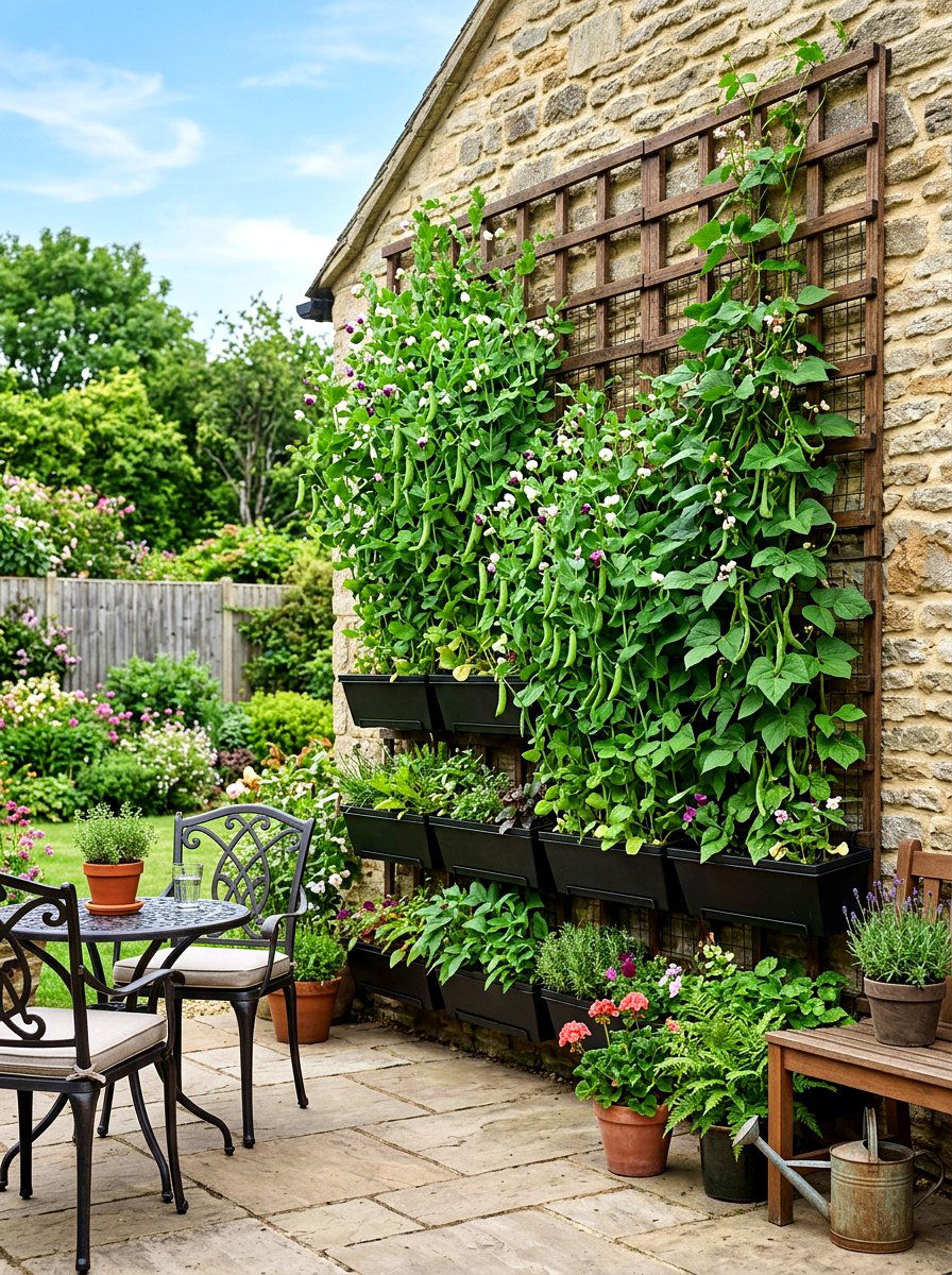 Vertical Garden Setup - 30 vegetable garden layout ideas