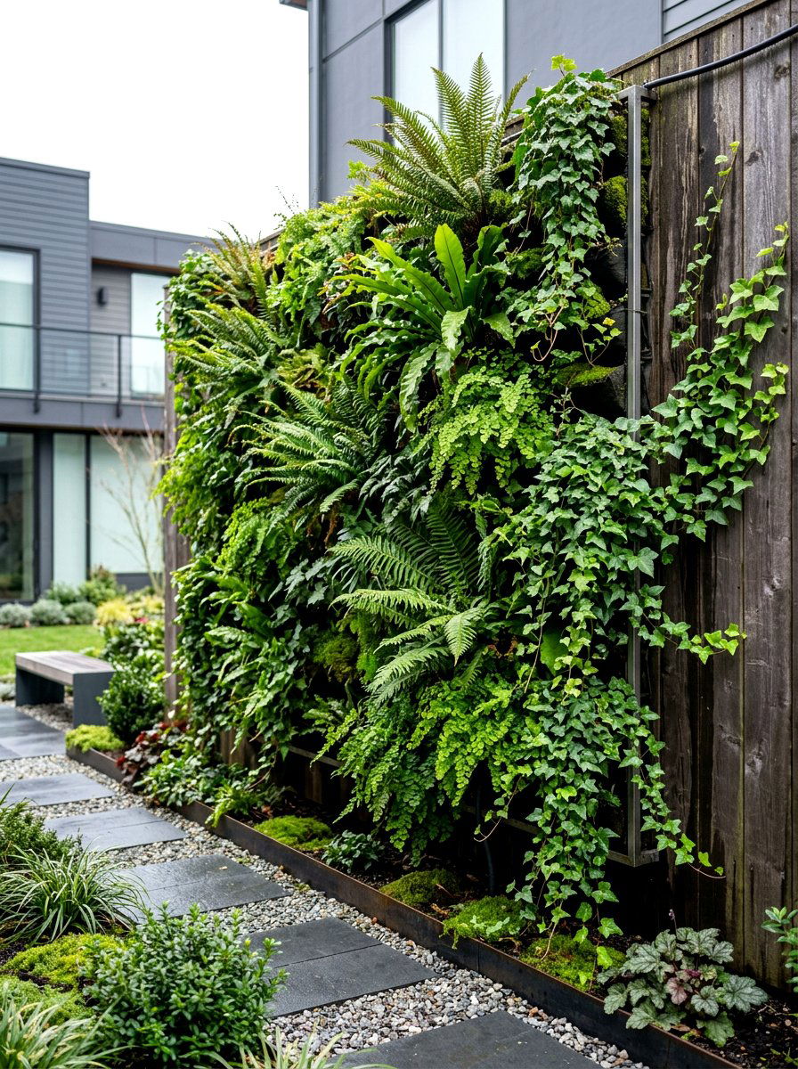 Vertical Garden Wall - 30 winter garden ideas