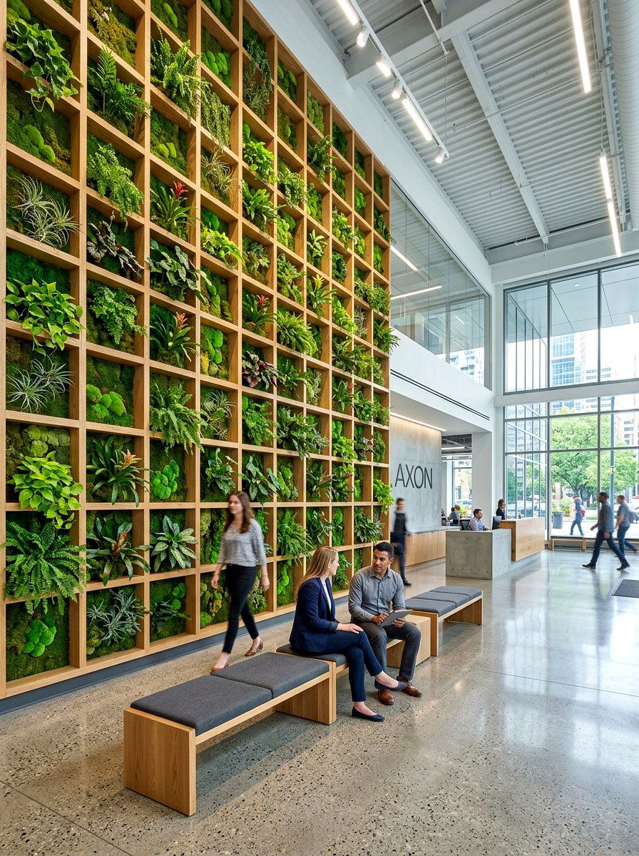 Vertical Garden Wall Shelf - 30 houseplant shelf ideas