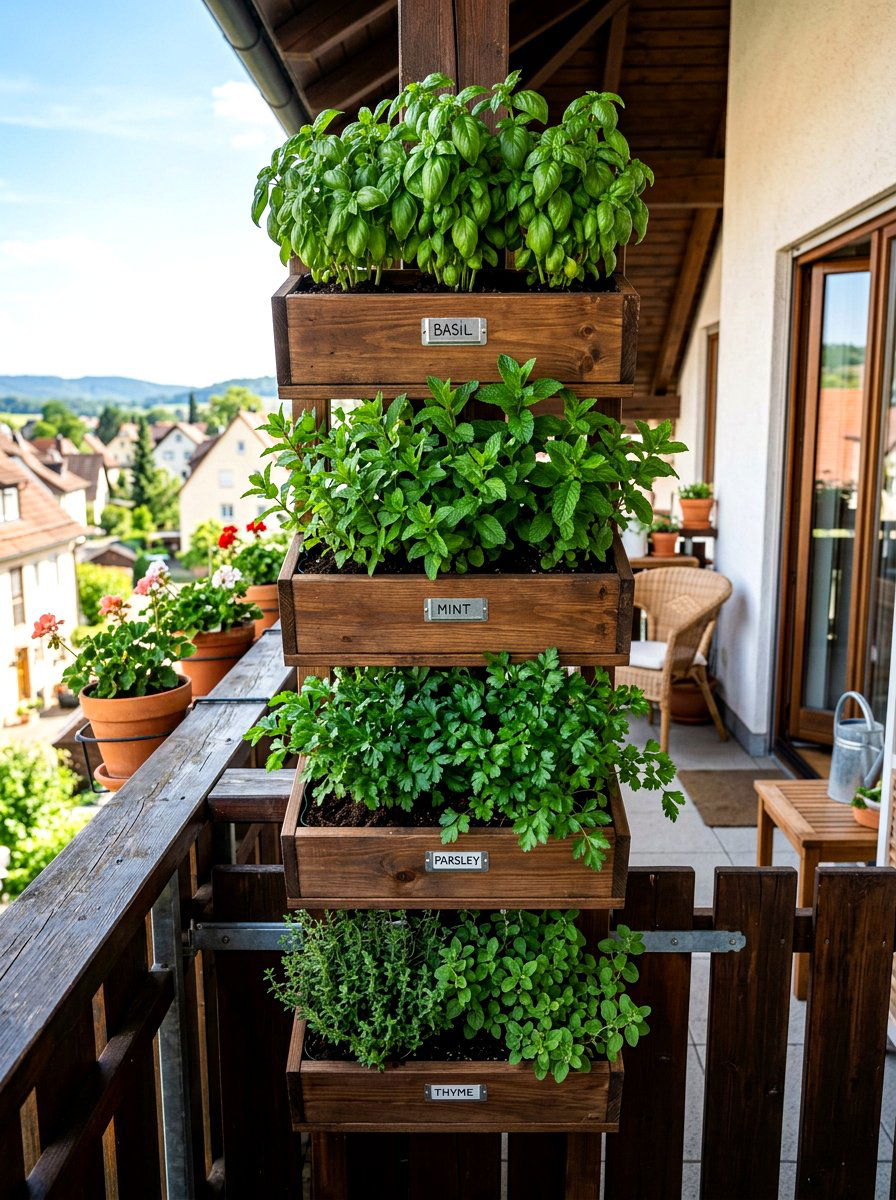 30 flower box railing ideas: to Grow More in Small Spaces