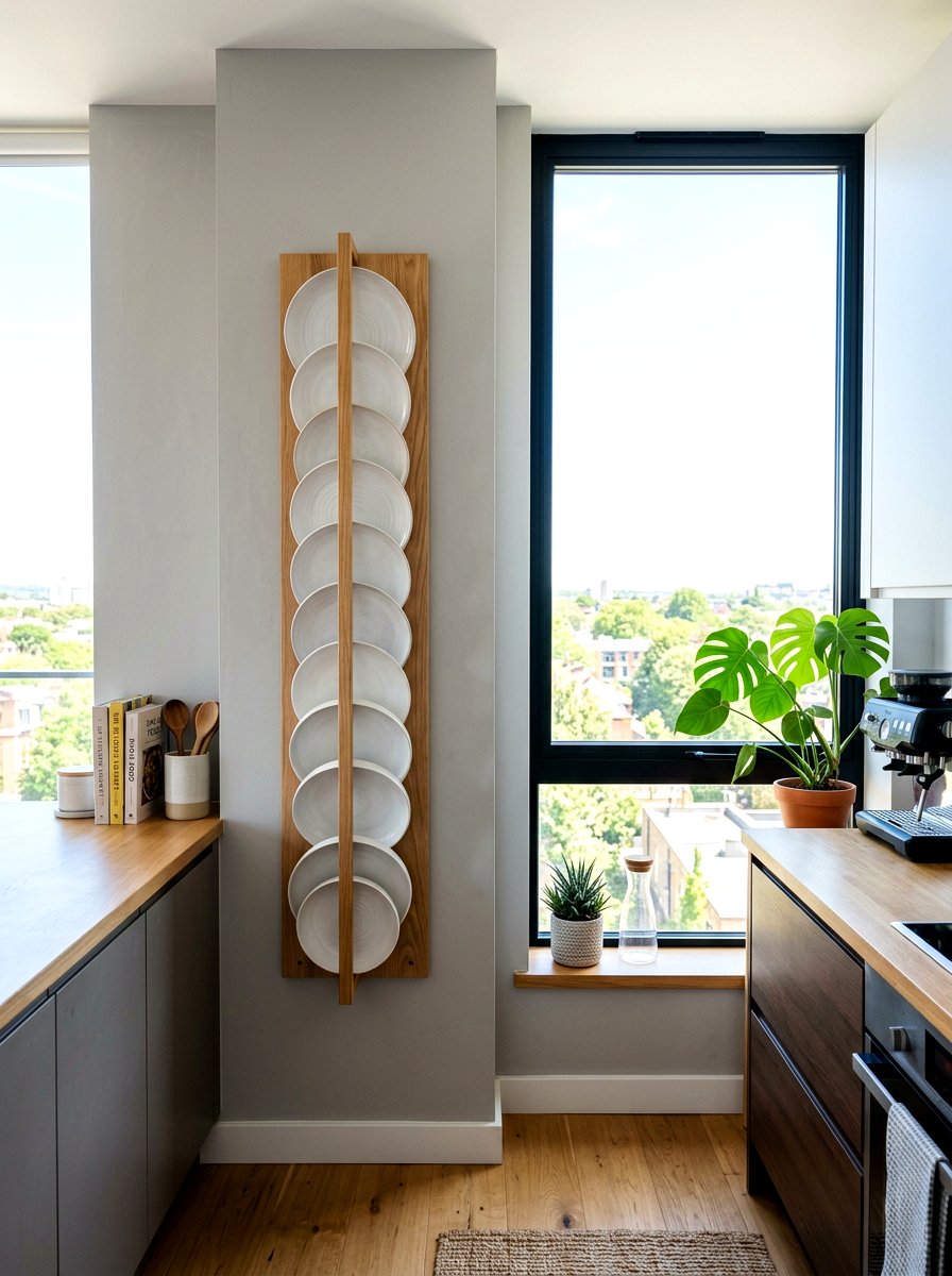 Vertical Kitchen Plate Rack - 30 plate rack ideas