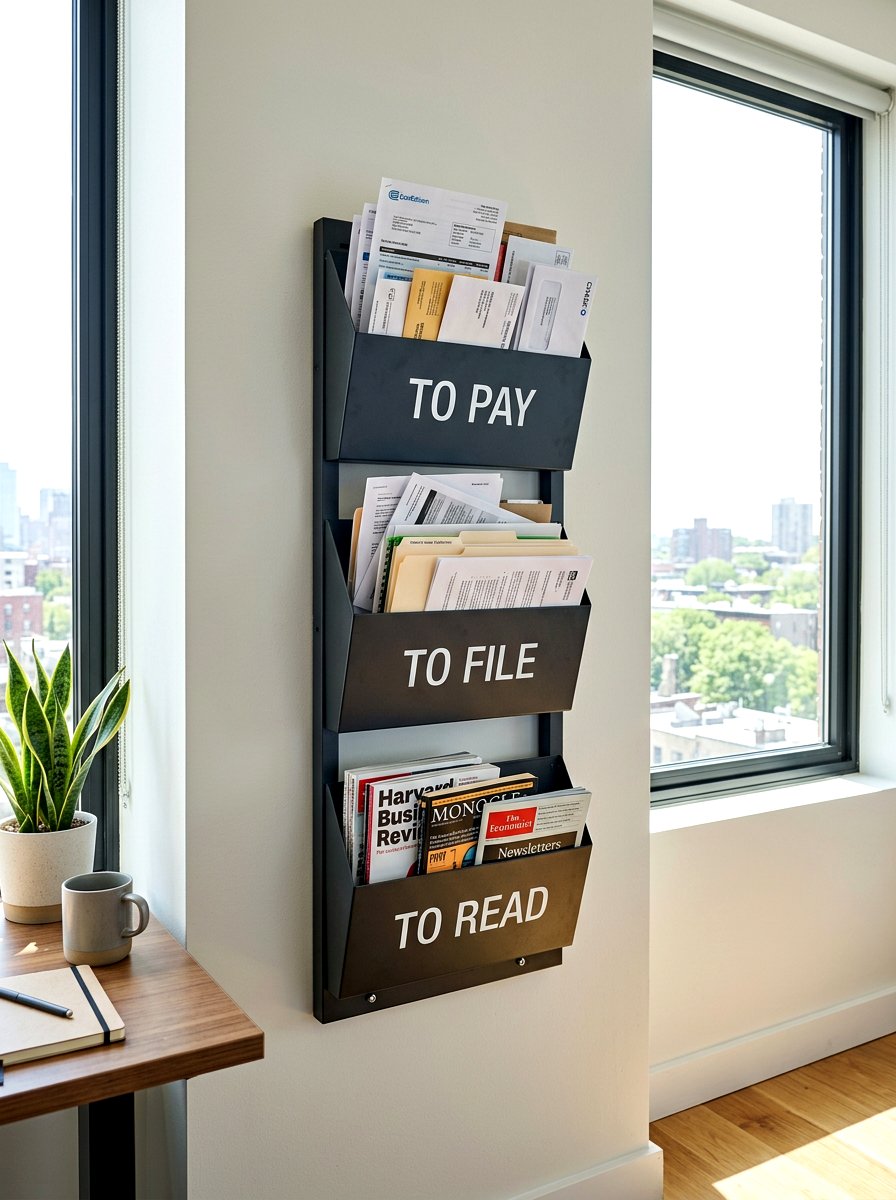Vertical Mail Sorter - 30 command center ideas