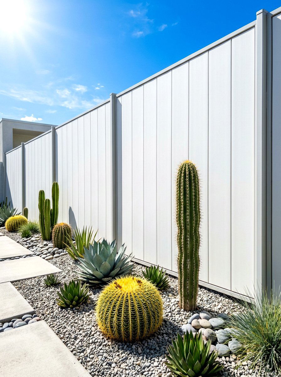 Vertical Panel Fence - 30 modern fence ideas