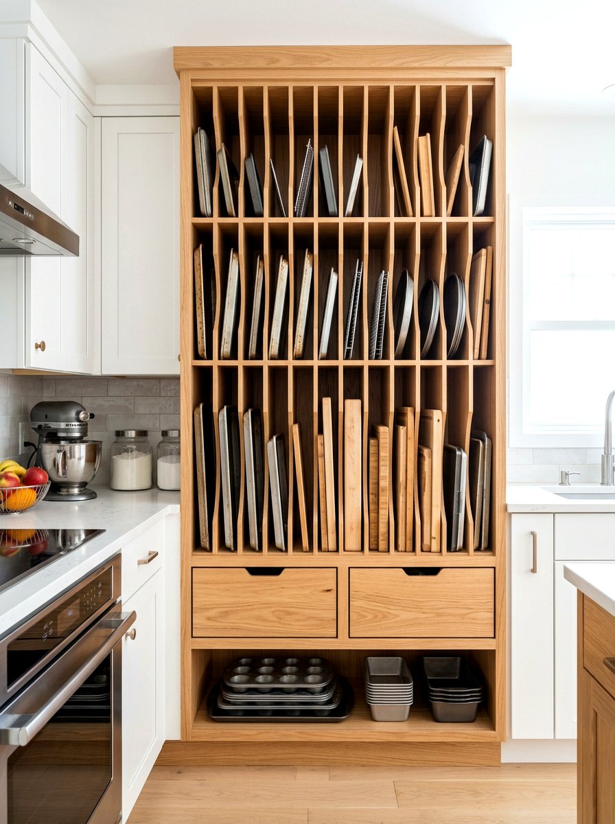 Vertical Pantry Shelving For Trays - 30 pantry shelving layout ideas