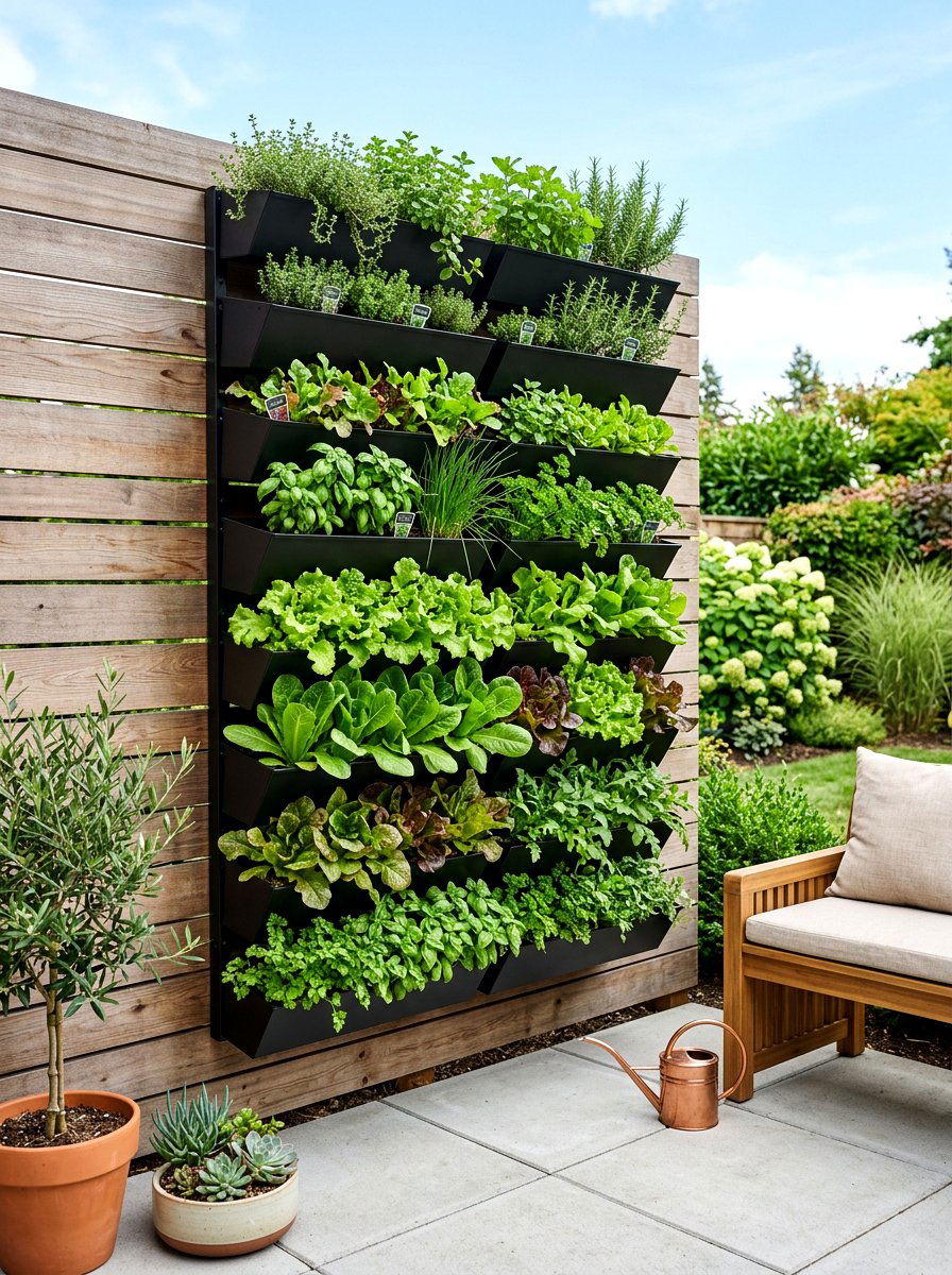 Vertical Raised Garden Bed - 30 raised bed layout ideas