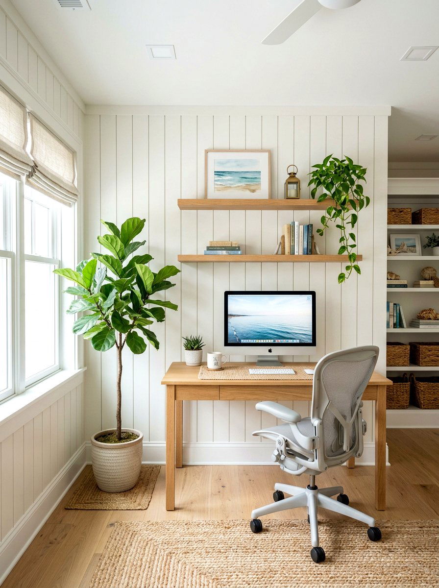 Vertical Shiplap Walls - 30 low ceiling basement ideas