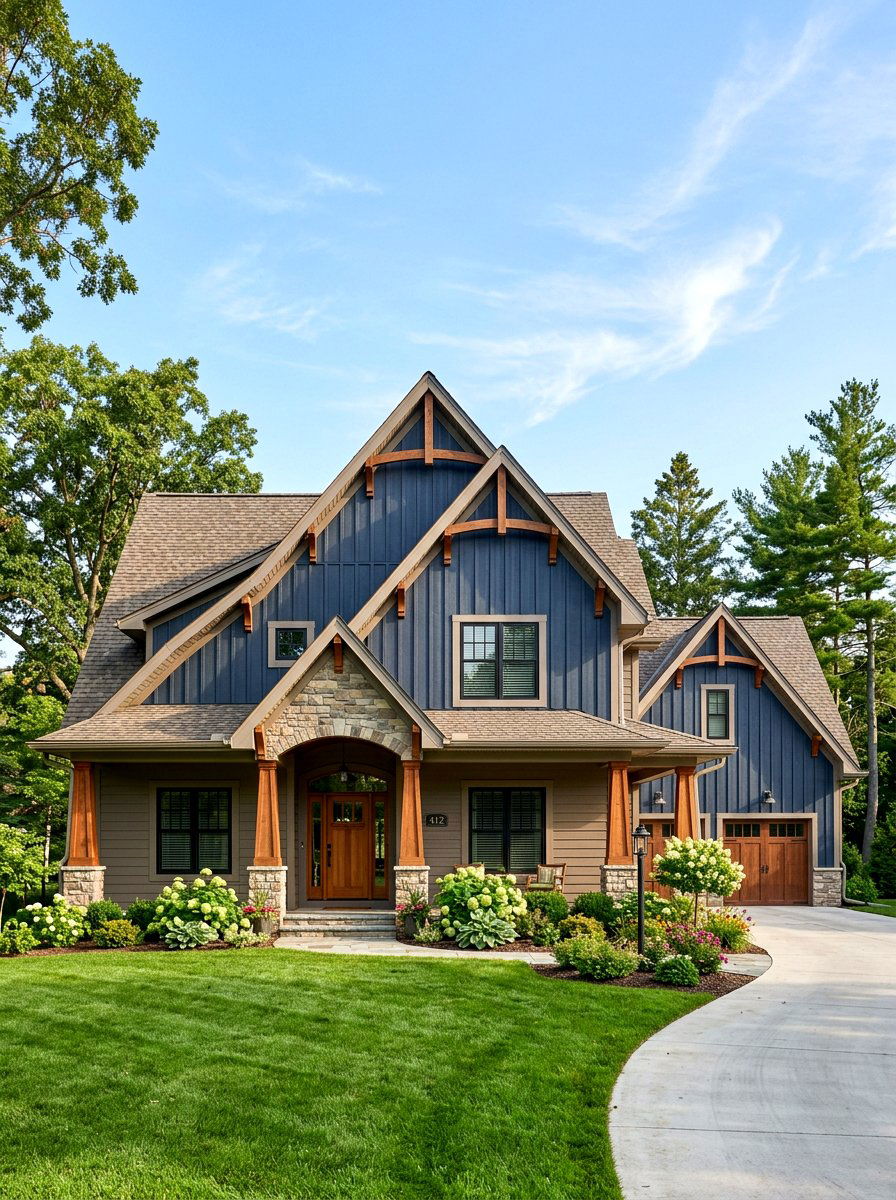 Vertical Siding Gable - 30 vertical siding exterior ideas