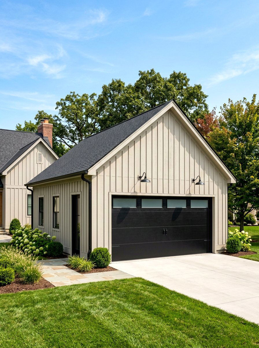 Vertical Siding Garage - 30 vertical siding exterior ideas