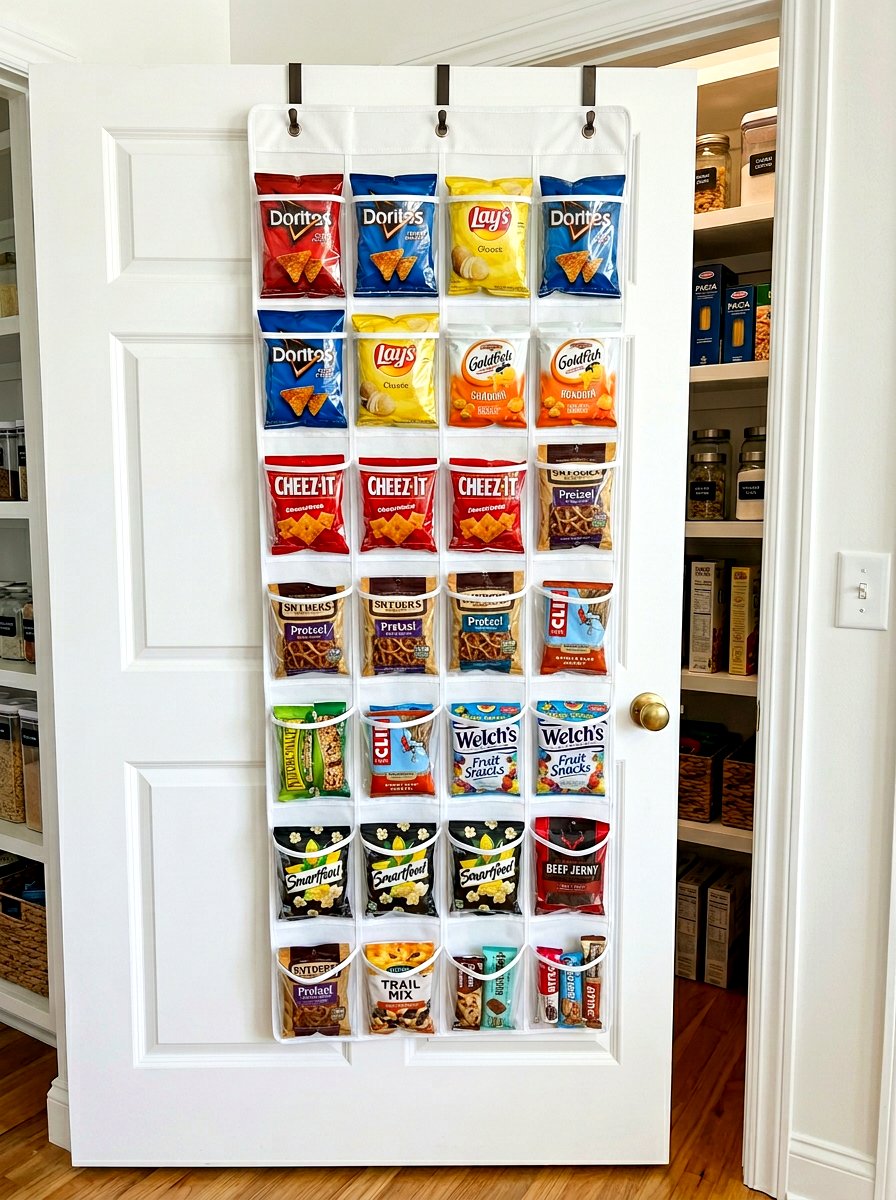 Vertical Snack Organizer - 30 snack station ideas