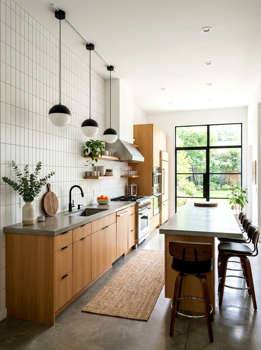 Vertical Stack Subway Tile Kitchen - 30 subway tile kitchen ideas