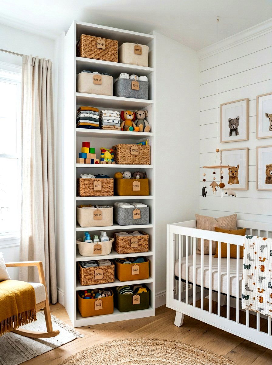 Vertical Storage Tower - 30 toy rotation storage ideas