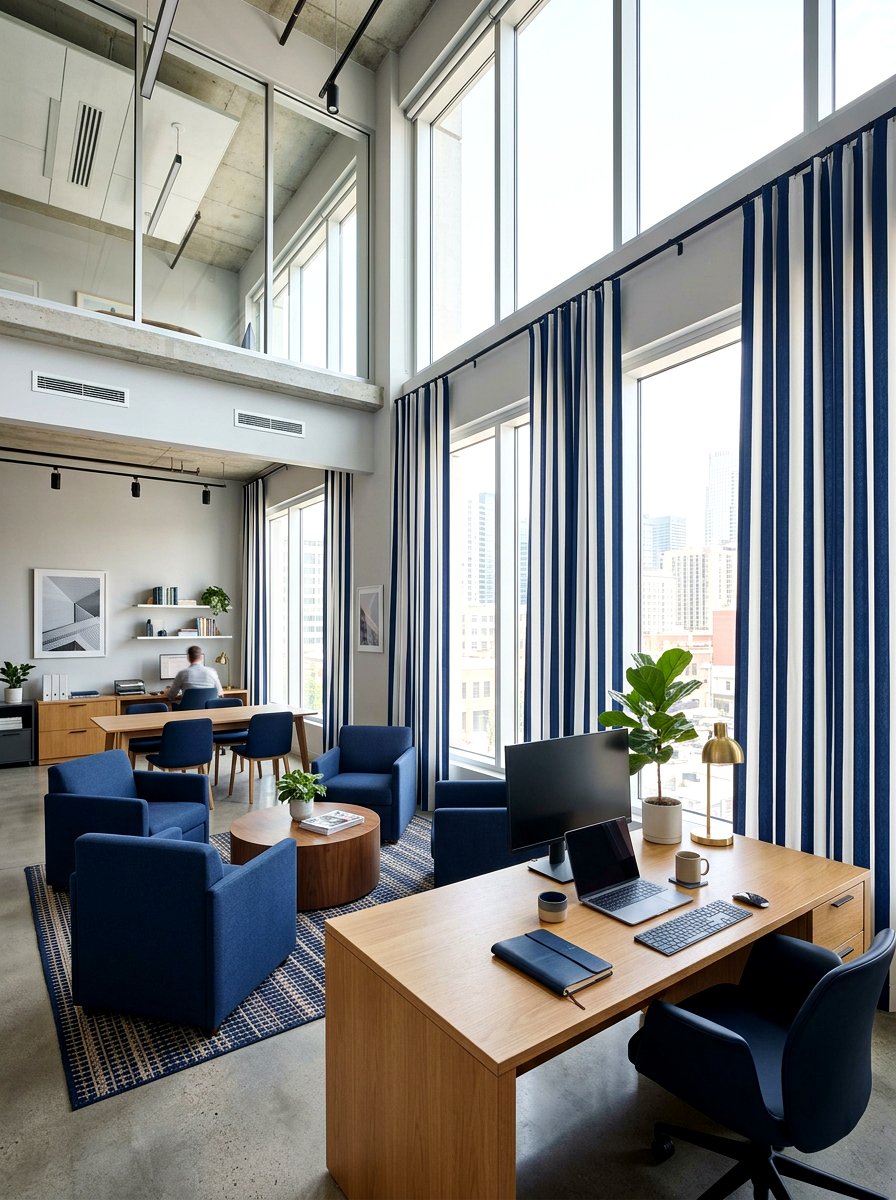 30 Office Curtain Ideas: Soft Privacy for Any Workspace