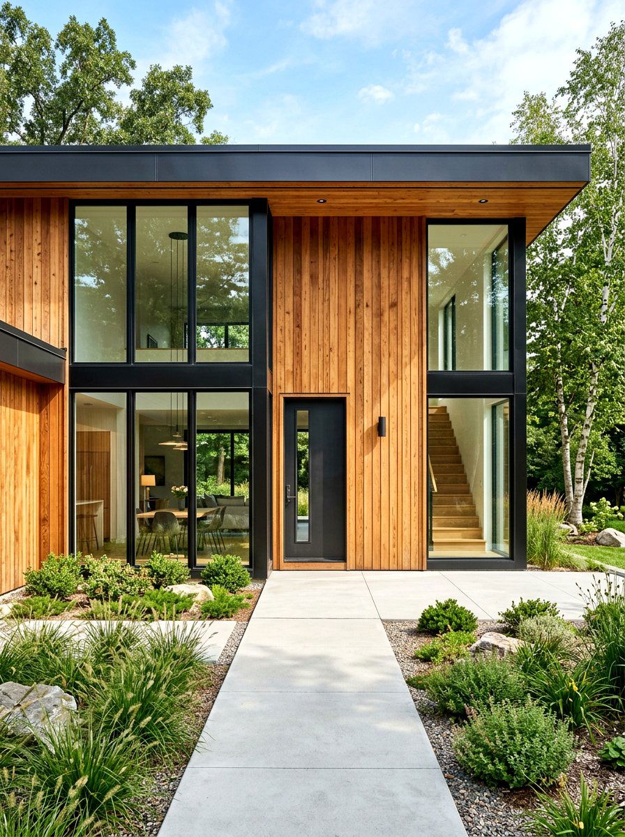 Vertical Tongue And Groove Cedar - 30 cedar siding exterior ideas
