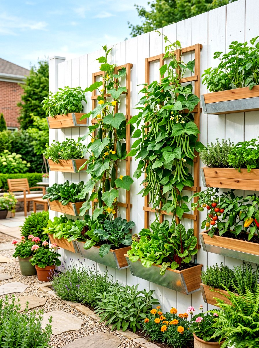 Vertical Vegetable Garden - 30 easy vegetable garden ideas