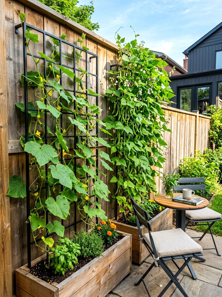Vertical Vegetable Garden - 30 backyard vegetable garden ideas