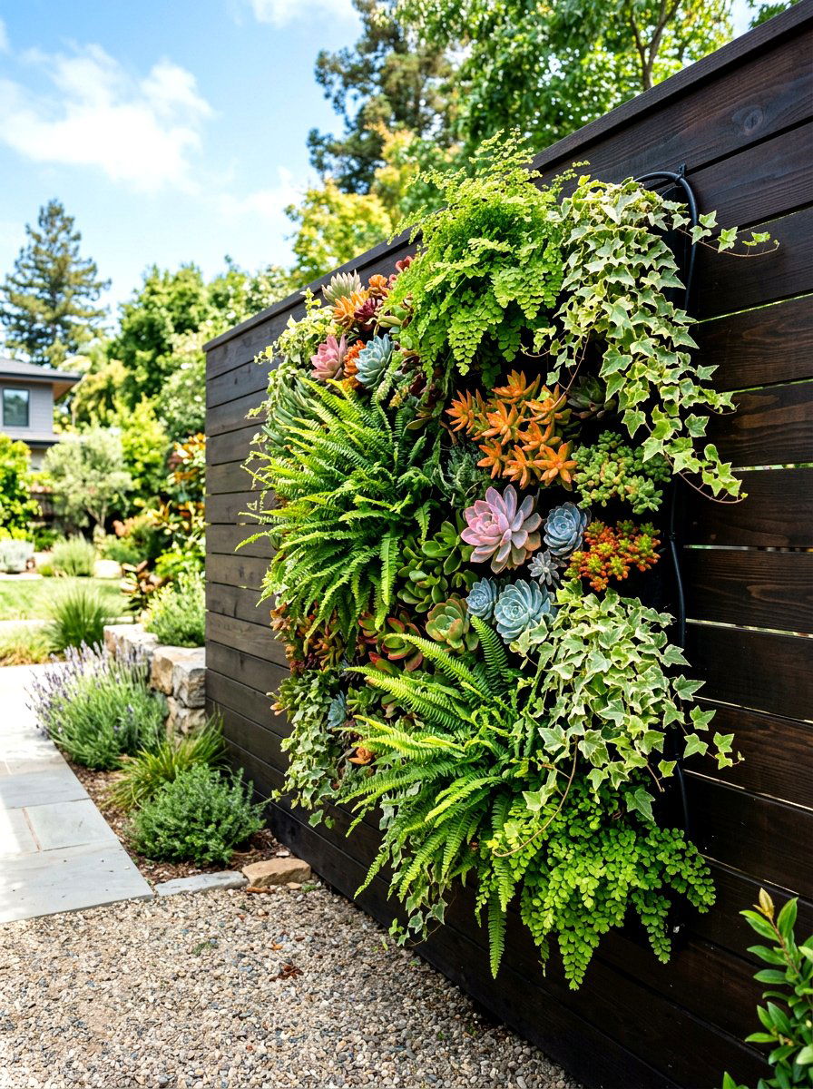 Vertical Wall Garden - 30 summer garden ideas