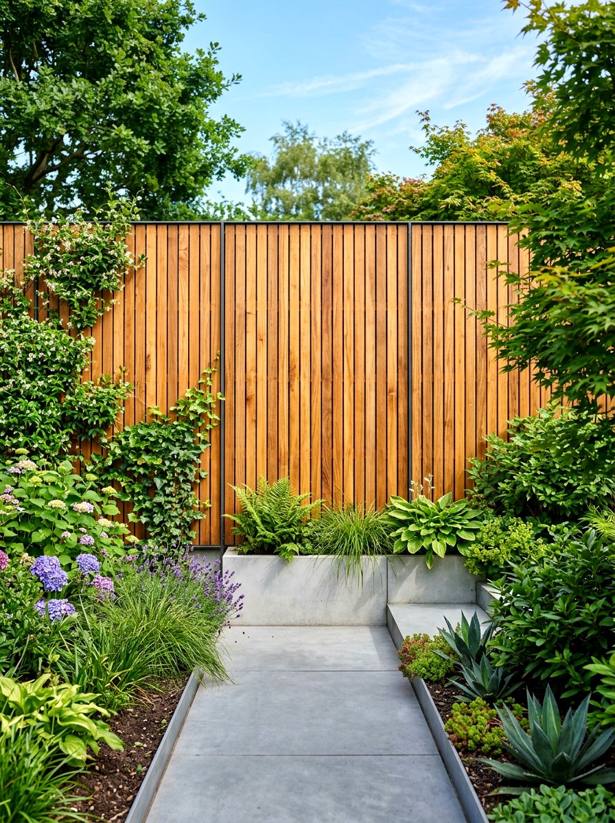 Vertical Wood Slats - 30 quiet luxury exterior ideas