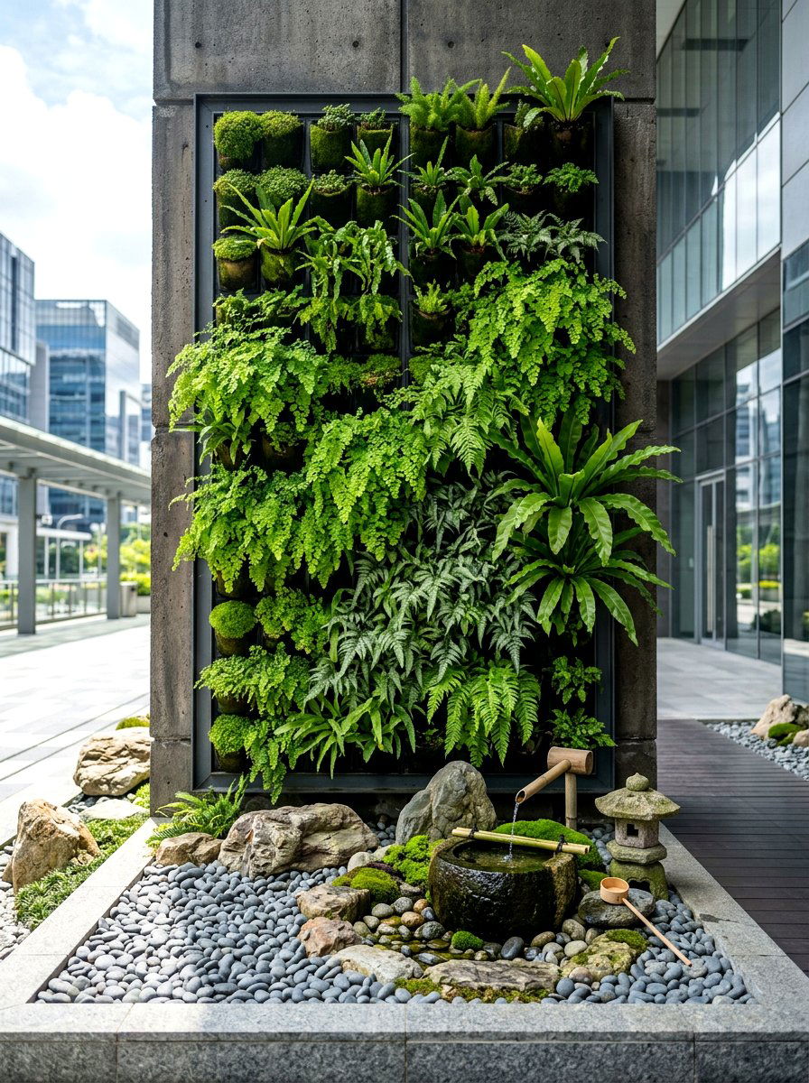 Vertical Zen Garden - 30 zen garden ideas