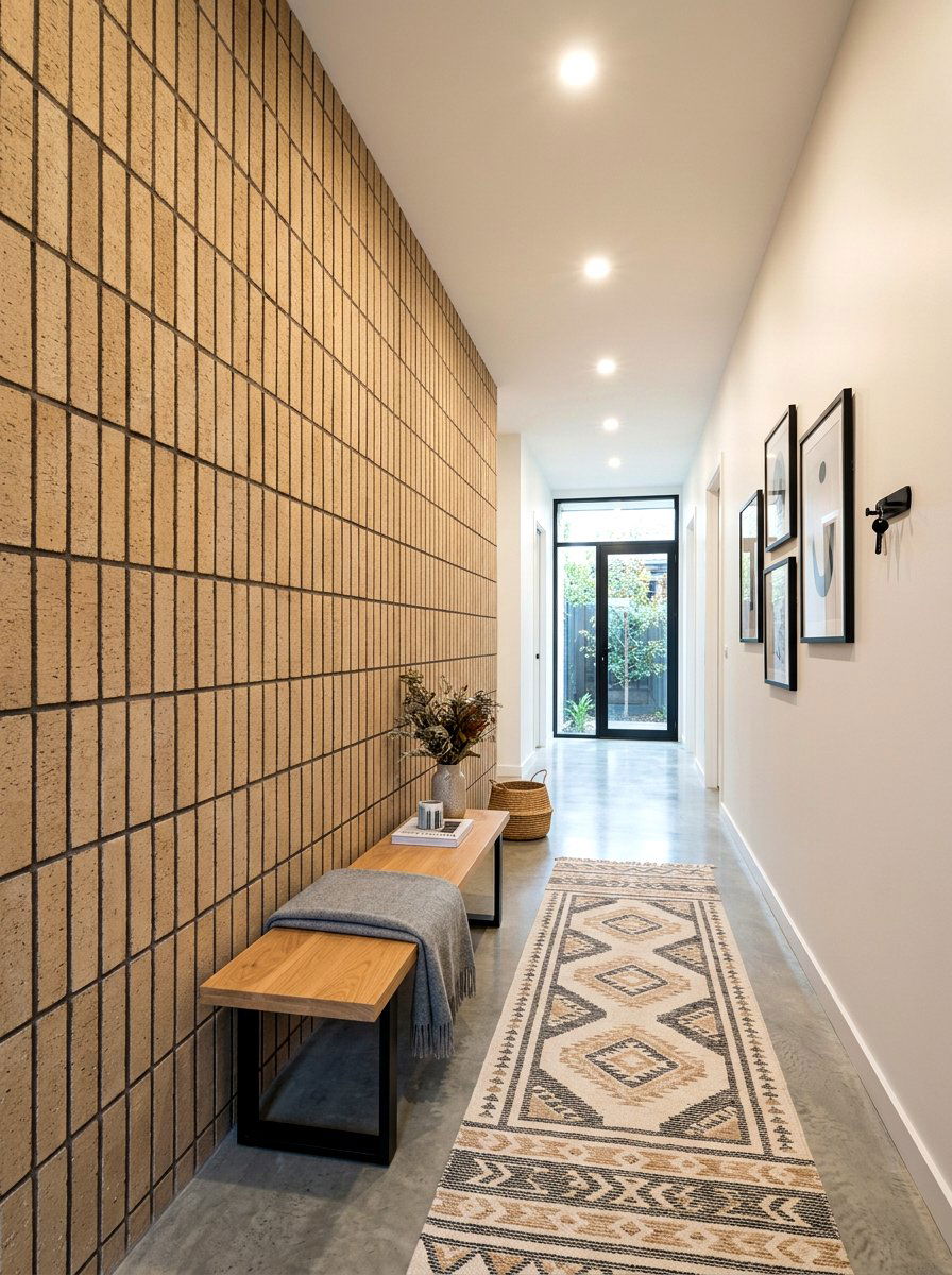 Vertical brick accent wall - 30 brick accent wall ideas
