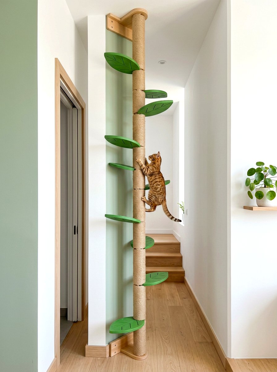 Vertical cat climbing corner - 30 cat climbing corner ideas