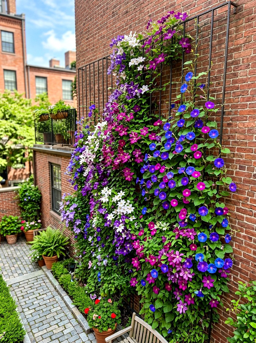 Vertical flower garden - 30 cut flower garden ideas