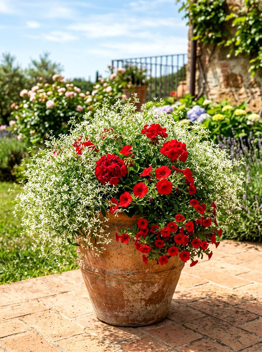 Vertical flower garden wall - 30 sunny flower bed ideas