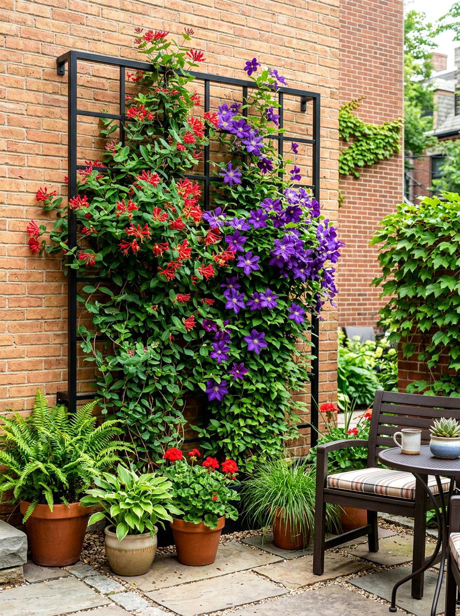 Vertical garden - 30 native plant landscaping ideas