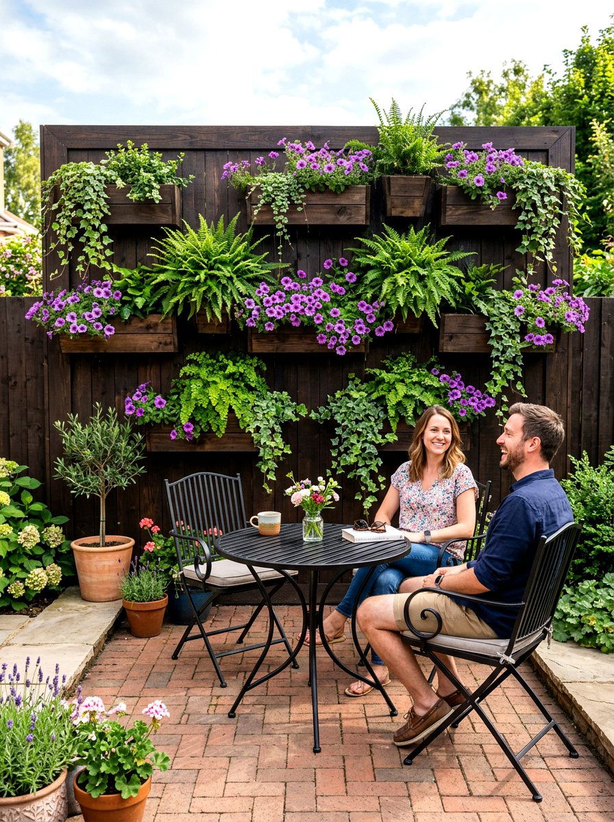 Vertical garden retreat - 30 weekend garden retreat ideas