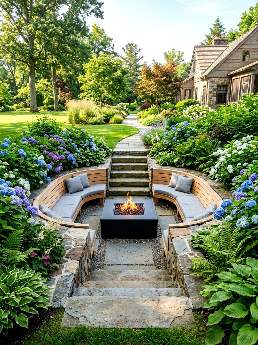 Vertical garden wall - 30 pizza night patio ideas