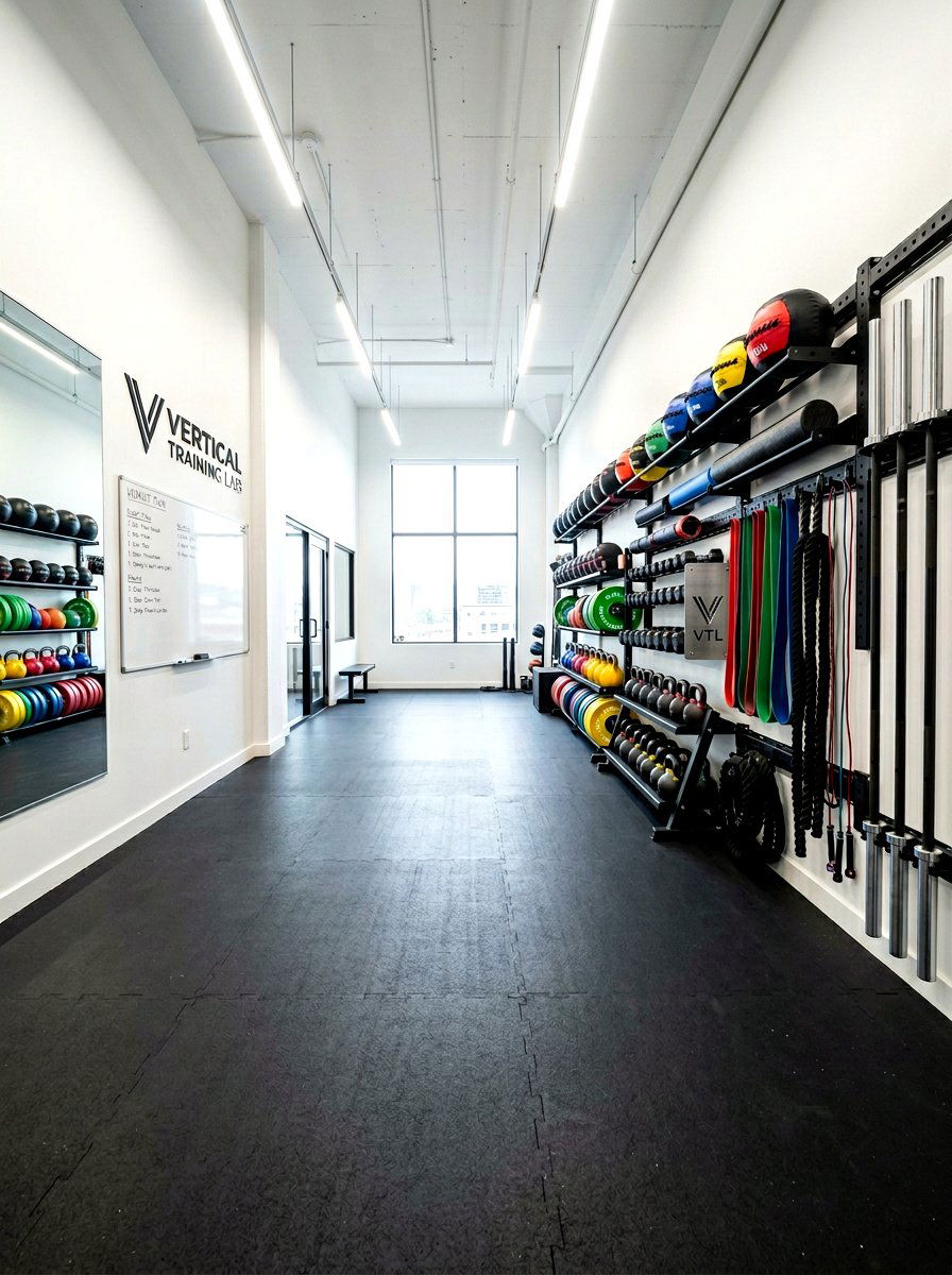 Vertical gym - 30 home gym ideas