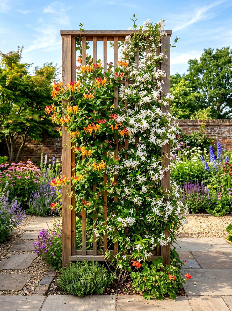 Vertical pollinator wall - 30 pollinator backyard garden ideas
